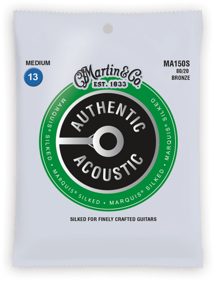 Martin MA150S Authentic Acoustic Marquis Silked 80/20 Bronze, Medium, 13-56