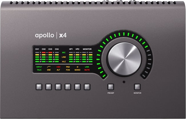 UA Apollo X4 QUAD TB3 Audio Interface 2