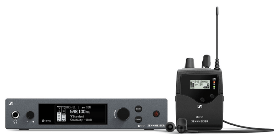 Sennheiser EW IEM G4 Wireless In-Ear Monitoring System, Channel 38