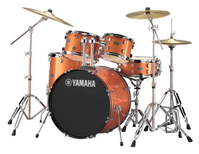 Yamaha Rydeen 5 Piece Rock Kit , Orange