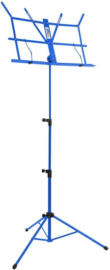 Tiger MUS49 Easy Folding Music Stand, Blue