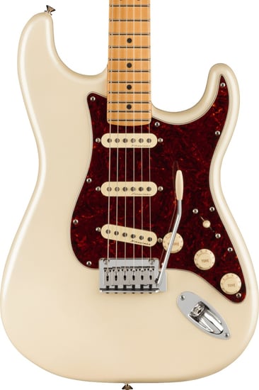 Fender Player Plus Stratocaster, Maple Neck, Olympic Pearl