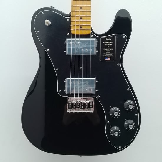Fender American Vintage II 1975 Telecaster Deluxe, Black, Ex-Display