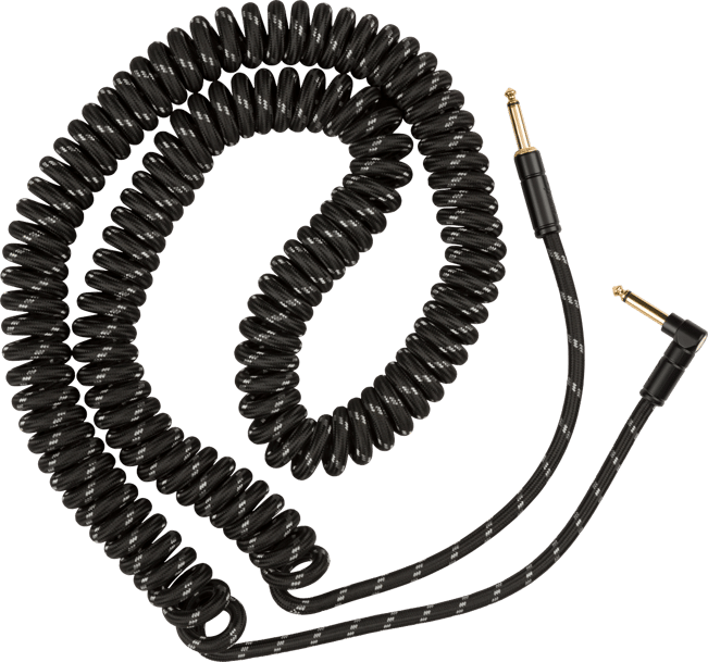 Fender Deluxe Coil Cable Black Tweed
