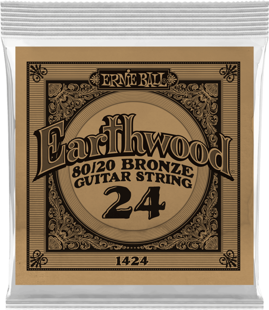 Ernie Ball 1424 Earthwood 80:20 Bronze String