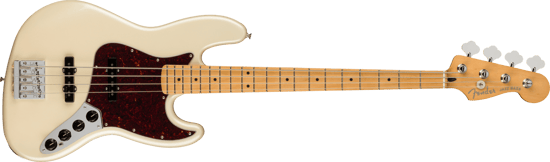 Fender Player Plus Active Jazz Bass, Maple Neck, Olympic Pearl
