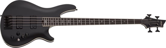 Schecter SLS Elite-4 Bass, Evil Twin Satin Black