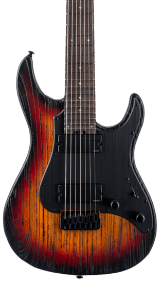 ESP LTD SN-1007 Baritone HT 7-String, Fireblast