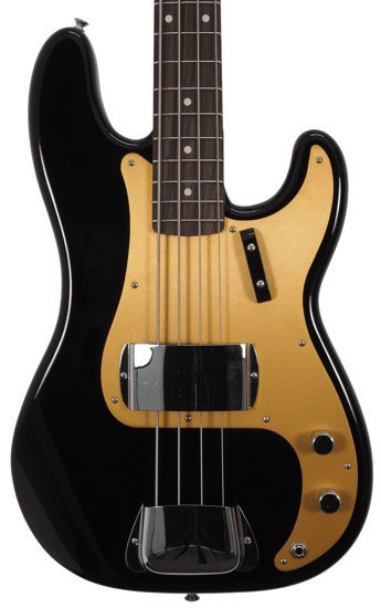 Fender Custom Shop 1959 Precision Bass DLX Closet Classic, Super Faded Aged Black