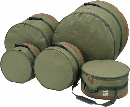 Tama Powerpad Drum Bag Set, Moss Green