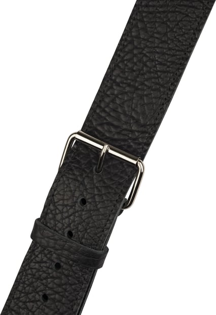 Jackson Shark Fin Leather Strap, Red and Black