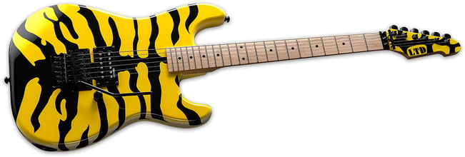 ESP LTD GL-200MT Yellow-Tiger Graphic 3