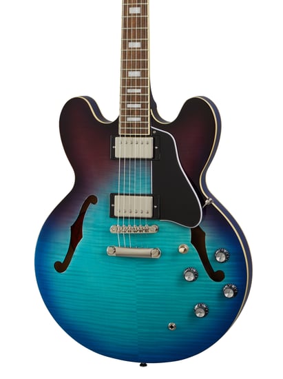 Epiphone Inspired by Gibson ES-335 Figured, Blueberry Burst