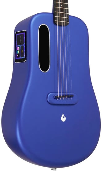 Lava ME 3 Electro Acoustic with Space Bag, 38in, Blue
