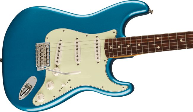 Fender Vintera II 60s Strat Blue Tilt 1