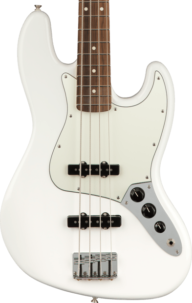 Fender Player Jazz Bass Polar White ?Pau Ferro
