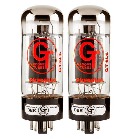 Groove Tubes GT-6L6-S Medium, Matched Pair
