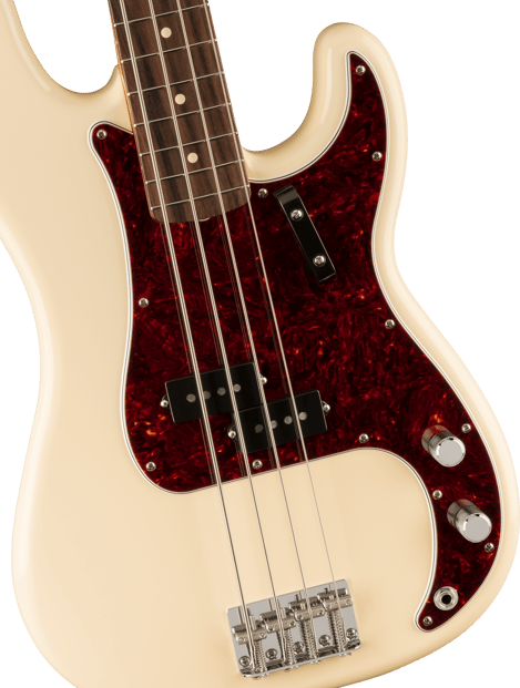 Fender Vintera II 60s P-Bass White Tilt 2