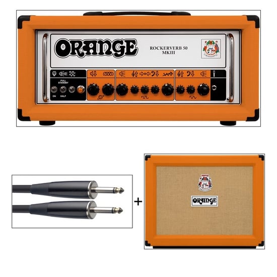 Orange RK50H MKIII Rockerverb 50 Head & 2x12 Cabinet Bundle