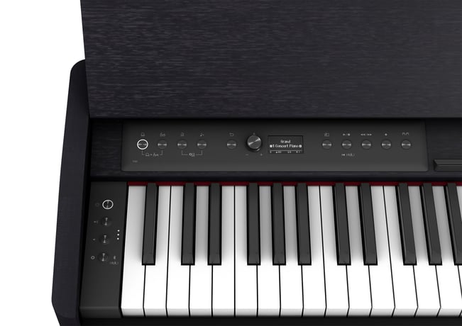 Roland F701 Digital Piano Contemporary Black Panel
