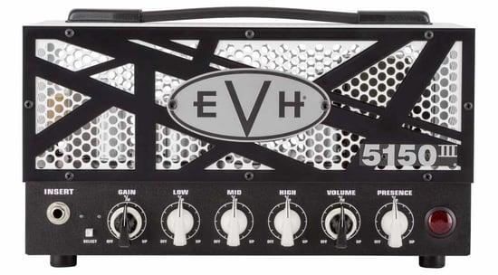 EVH 5150 III 15W LBXII Valve Lunchbox Twin Channel Head