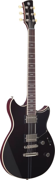 Yamaha RSS20 Revstar Black Guitar Angle