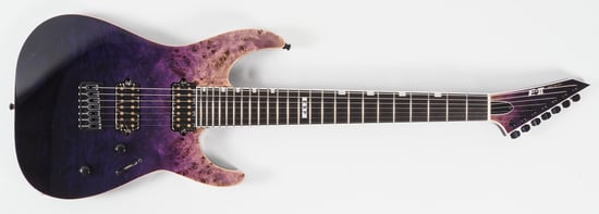 ESP E-II M-II 7 NT, 7 String, Purple Natural Fade