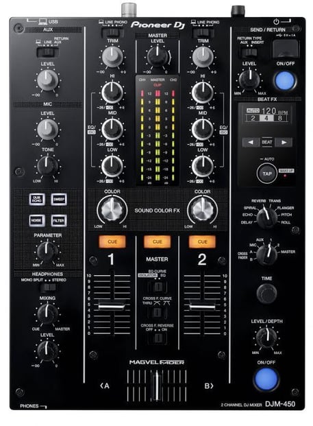 Pioneer DJM-450 2-Channel Mixer