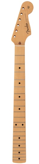 Fender Made in Japan Traditional II 50's Stratocaster Neck, 21 Vintage Frets, 9.5in Radius, U Shape, Maple
