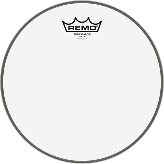 Remo Ambassador Clear Drum Head, 8in