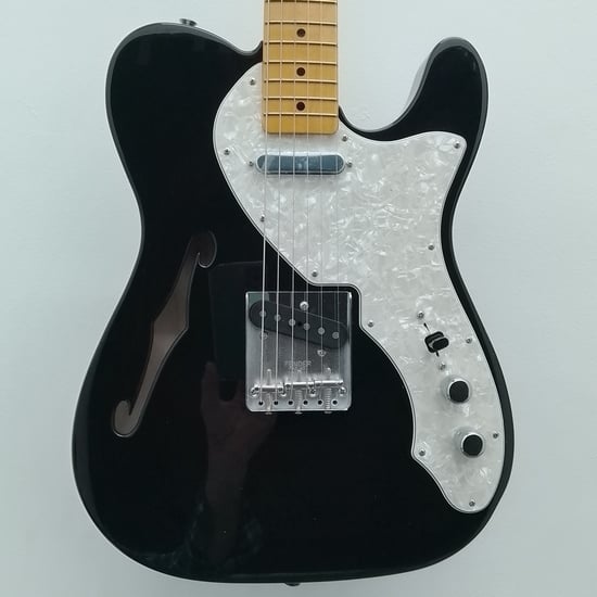 Fender Vintera II 60s Telecaster Thinline, Maple Fingerboard, Black, Nearly New