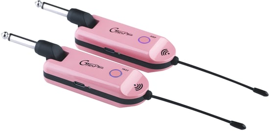 Mooer GWU4 GTRS Air Plug Wireless Guitar System, Pink