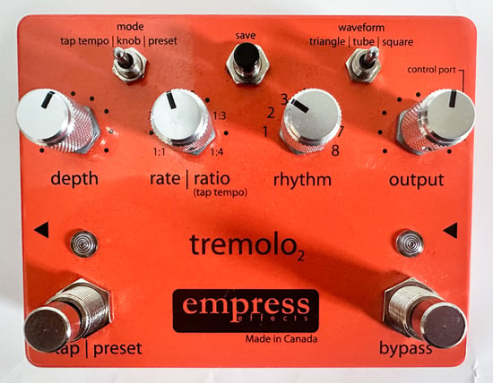 Empress Effects Tremolo 2 Pedal, Second-Hand