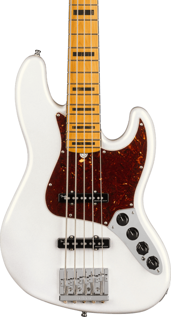 Fender American Ultra Jazz Bass V Arc Pearl