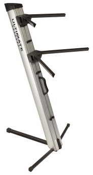 Ultimate Support Apex Keyboard Stand, Silver