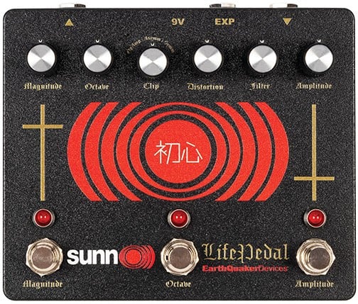Earthquaker Sunn O))) Life Pedal V3 Distortion Octave Up and Booster Pedal