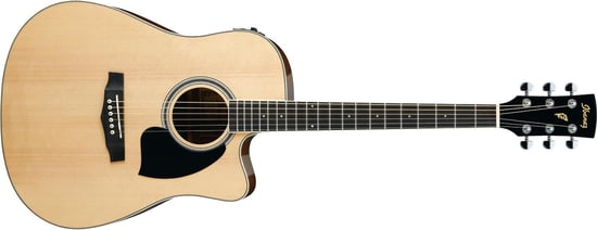 Ibanez PF15ECE Dreadnought Electro Acoustic, Natural