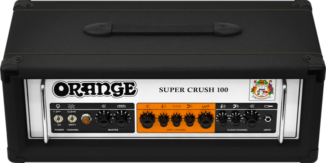 Orange Super Crush 100 Head Black 6