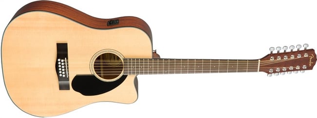 Fender CD60SCE-12 Acoustic Guitar Main