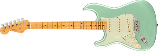Fender American Pro II Strat Mystic Surf Green LH