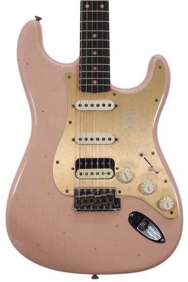 Fender Custom Shop 1960 Stratocaster HSS Journeyman Relic, Aged Shell Pink