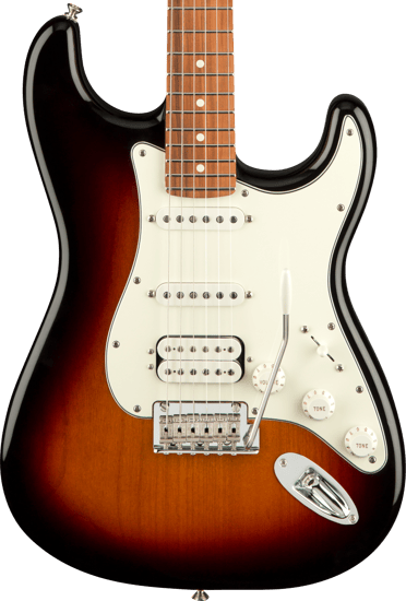 Fender Player Stratocaster HSS 3 Tone Sunburst Pau Ferro 