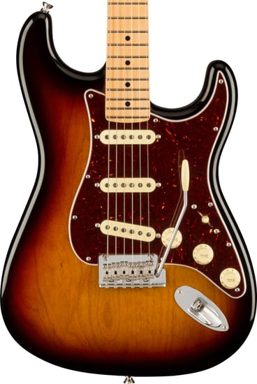 Fender American Professional II Stratocaster, Rosewood Fingerboard, 3 Tone Sunburst