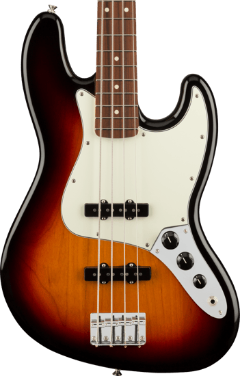 Fender Player Jazz Bass ﻿3 Tone Sunburst Pau Ferro 