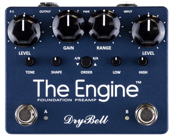 DryBell The Engine Preamp Pedal, Nearly New