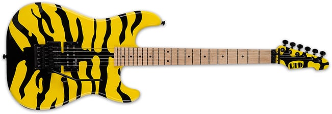 ESP LTD GL-200MT Yellow-Tiger Graphic 1