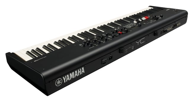 Yamaha YC88 Drawbar Organ, rear angle