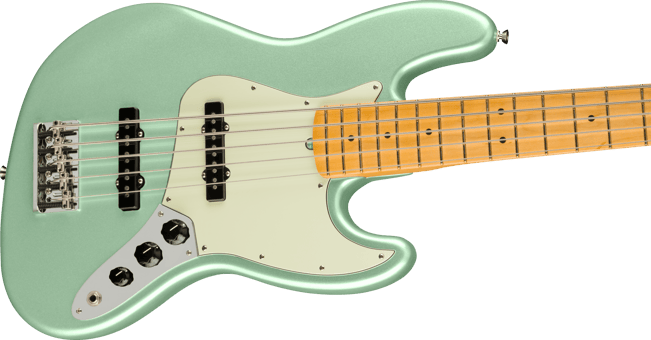 Fender American Pro II Jazz Bass V Surf Green