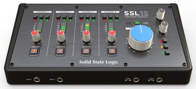 SSL 12 USB Audio Interface Tilt