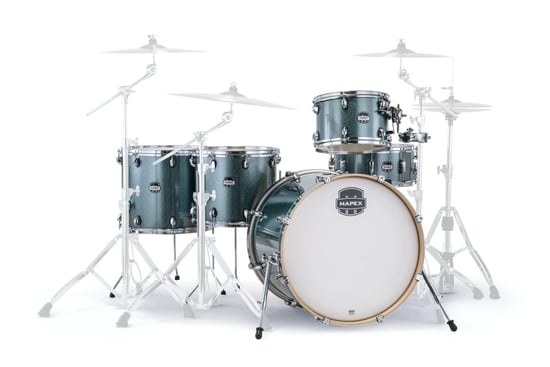 Mapex MA528SF Mars Birch 5-Piece Crossover Shell Pack, Twilight Sparkle